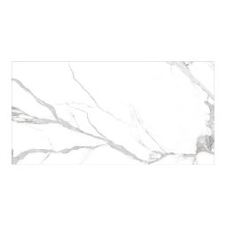 Suelo porcelánico rectificado gran formato mármol blanco pulido 60x120cm Nisida