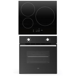 Pack horno y placa de inducción 3 fuegos Cooke & Lewis
