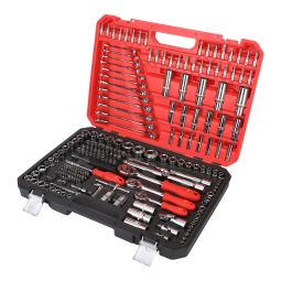 Juego mixto llaves vaso 216 piezas Forge Steel
