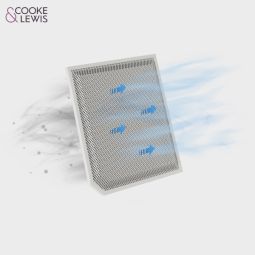 Filtro de cocina CARBFILT120 para campana de isla Cooke & Lewis