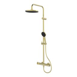 Set de ducha monomando Odalia dorado Cooke & Lewis