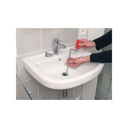 Desatascador con manivela ø10mm 5m