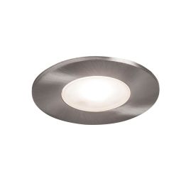 Empotrable led 7 w redondo cromo cepillado