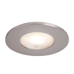 Empotrable led 7 w redondo cromo