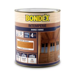 Barniz intemperie brillante roble oscuro 0,750 L Bondex
