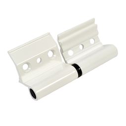 Bisagra eu eje inox dcha 50 mm blanca
