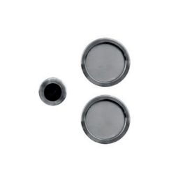 Cazoleta para puerta corredera latón 2 uds
