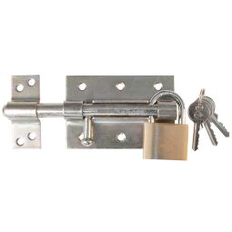 Pasador de acero inoxidable satinado 65 x 100 x ø 13 mm