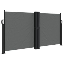 vidaXL toldo lateral retráctil gris antracita 120x600 cm
