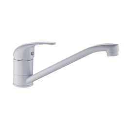 Grifo de fregadero blanco pola