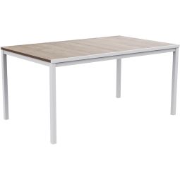 Keter avon mesa exterior, resina, 159x95x75 cm, 6 personas, acabado madera.