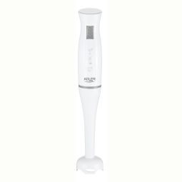 Batidora de mano brazo desmontable, cuchillas adler ad4622 blanco 300w
