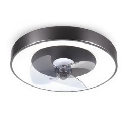 Aigostar ventilador techo alexa,LED40w+dc18w, 4400lm