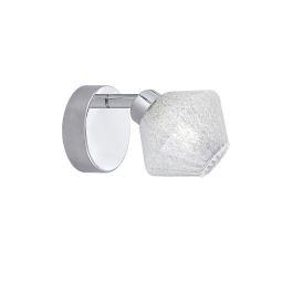 Aplique con tulipa cristal burbuja modelo OZADI de ALEMAR