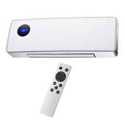 Calefactor split cerámico eléctrico de pared otelya luxe sannover 2000 w bl
