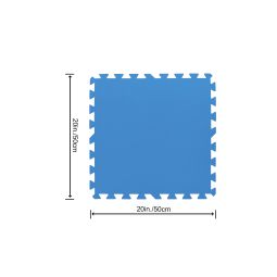 Protector suelo 9 unidades 50 x 50 cm Bestway