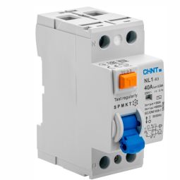 Interruptor diferencial de dos polos 40 amperios 30 miliamperios clase AC