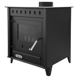 Estufa de leña Teide 12,6kW Prensa Stove