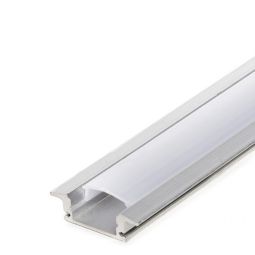Perfíl aluminio para tira LED - difusor opal rl-a1708 x 2m