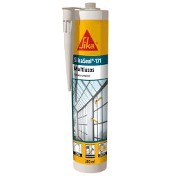 Sellador de silicona para acristalamientos blanco Sikaseal 300ml