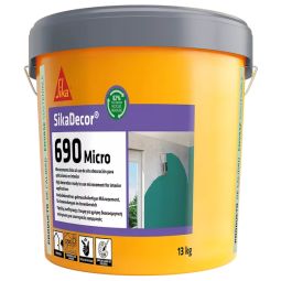 Microcemento listo al uso para decoración interior SikaDecor 13Kg