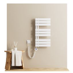 Emke toallero eléctrico 762x400 mm blanco 400w Wi-Fi detección ventana