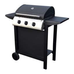 Barbacoa de gas hawaï 3 quemadores 8,4 kw