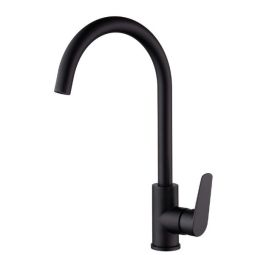 Grifería de cocina monomando negro mate serie beLGica