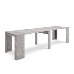 Mesa consola extensible, 300, cemento rf2636