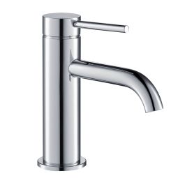 Kibath grifo lavabo monomando zuñi acabado cromo brillo fabricado en latón