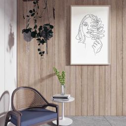Arquiservi - Revestimiento pared PVC, modelo Toffee (2,65m2)