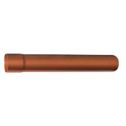 Tubo bajante de pvc color cobre 80 mm