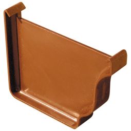 Tapa bajada canalón cornisa cobre 120 mm
