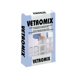 Mortero para bloques de vidrio color blanco 25 kg