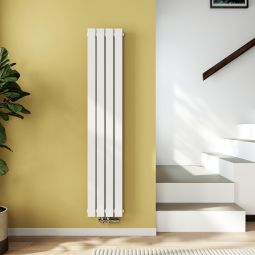 Emke radiador agua caliente vertical doble capa blanco, 160x30,4 cm, 889w
