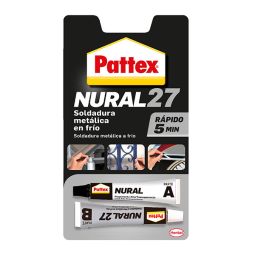 Adhesivo de soldadura en frío pattex nural 27 22 ml