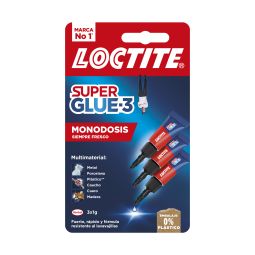 Pack de 3 adhesivos super glue-3 loctite 1 g