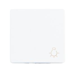 Pulsador ancho luz "simon 27 neos" blanco