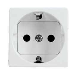 Base de enchufe 2p + tt "simon 27 neos" blanco