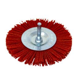 Cepillo circular nylon para taladro bellota