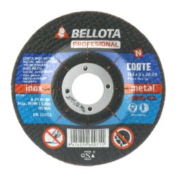 Disco Inox Metal 115x3mm Bellota