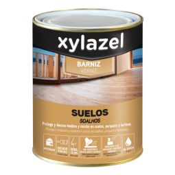 Barniz suelos al agua brillante incoloro 4 l