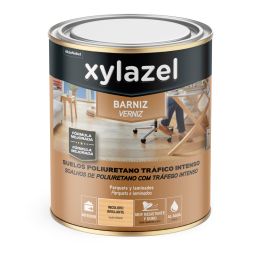 Barniz suelo agua incoloro brillante 2,5 l Xylazel