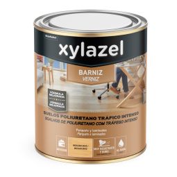 Barniz suelo agua incoloro mate 750 ml Xylazel