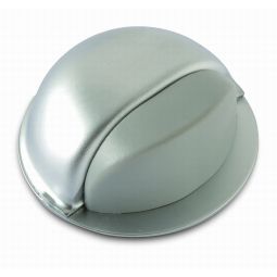 Tope acero silicona adhesivo plata