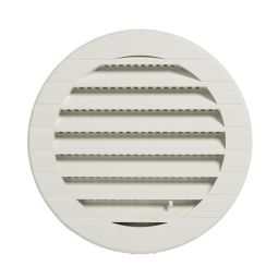 Rejilla empotrable ø 11,8 cm regulable con mosquitera