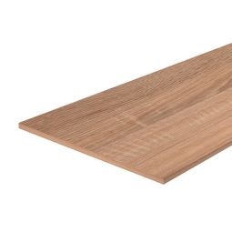 Tablero de melamina roble oscuro 4 cantos 60 x 40 x 1,6 cm