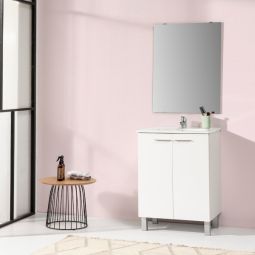 Mueble de baño Basic color blanco 60x45cm