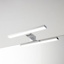 Aplique de baño cromado yuma 30cm