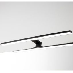 Aplique de baño negro yuma 60cm